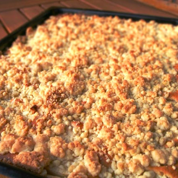 Cuca de açúcar &ndash; cuca streusel